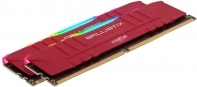 купить Оперативная память 16GB KIT (2x8Gb) DDR4 3000MHz Crucial Ballistix RGB Gaming Red PC4-24000 1.35V BL2K8G30C15U4RL в Алматы фото 3