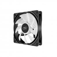 купить Кулер для компьютерного корпуса, Deepcool, RF 120B, 120мм LED Blue, Molex/3pin, Габариты 120х120х25мм, Чёрный в Алматы фото 2