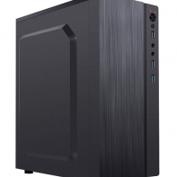 купить Компьютерный корпус APEX-T05, БП 400W, black, MATX, 2xUSB 2.0, 1xUSB 3.0, 1x микр, 1х HD-Audio в Алматы фото 1