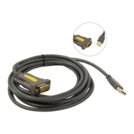 купить Кабель UGREEN CR104 USB to DB9 RS-232 Adapter Cable 1.5m, 20211 в Алматы фото 1