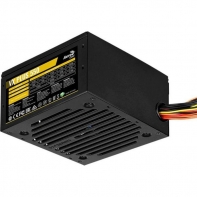 купить Блок питания, Aerocool, VX PLUS 550,  550W, ATX, (230V None-PFC), 20 4 pin, 4 4pin, 3*Sata, 3*Molex, 1*FDD, 1*PCI-E 6 2 pin, Поддержка Haswell, Вентилятор 12 см, Кабель питания, Чёрный в Алматы фото 2