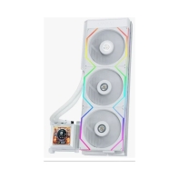 Купить Водяное охлаждение для CPU Lian Li HydroShift LCD 360 FAN LESS White 3x120mm G89.GHSLCD36NW.00 Алматы