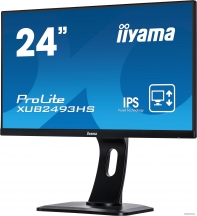 купить Монитор LCD 23.8** 16:9 1920х1080(FHD) IPS, nonGLARE, 250cd/m2, H178&deg;/V178&deg;, 1000:1, 5М:1, 16.7M, 4ms, VGA, HDMI, DP, USB-Hub, Height adj, Pivot, Tilt, Swivel, Speakers, 3Y, Black в Алматы фото 2