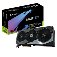 купить Видеокарта&nbsp;Gigabyte GeForce RTX 4070 SUPER AORUS MASTER 12G&nbsp;(GV-N407SAORUS M-12GD) в Алматы фото 1