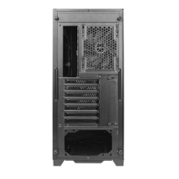 купить Компьютерный корпус DF700 FLUX, white, 3*120mm ARGB, 2*120mm black fans, ATX midi tower (w/o PSU) в Алматы фото 4