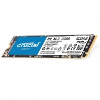 купить Твердотельный накопитель  500Gb SSD Crucial P2 3D NAND M.2 PCIe NVMe R2300Mb/s W940MB/s CT500P2SSD8 в Алматы фото 1