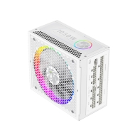 купить БП ATX 1050W GameMax RGB PRO 1050G WH, Gold, 24 8/20 4 8/24 4 8/24 8 8,14cm, 4x6 2p 2х16p PCI-E в Алматы фото 2