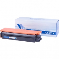 купить Картридж NVP совместимый HP CF401X Cyan для LaserJet Color Pro M252dw/M252n/M274n/M277dw/M277n (2300                                                                                                                                                       в Алматы фото 1