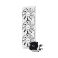 купить Водяное охлаждение для CPU PCCooler DE360 WH, ARGB 3x120см White в Алматы фото 1