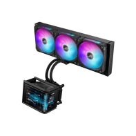 купить СЖО ASUS ROG Ryuo IV SLC 360 ARGB, movable curved 6.67-inch AMOLED display, 3xARGB FAN, AM5, 1700, 1851, Black, Retail в Алматы фото 2