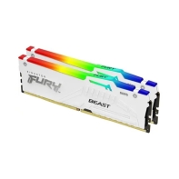 купить Комплект модулей памяти Kingston FURY Beast White RGB XMP KF552C40BWAK2-32 DDR5 32GB (Kit 2x16GB)  в Алматы фото 3
