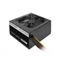 Купить Блок питания, Thermaltake, Litepower LT 650W (PS-LTP-0650NPCNEU-2), 650W, ATX, APFC, 20 4 pin, 4 4pin, 5*Sata, 4*Molex, 1*FDD, 2*PCI-E 6 2 pin, Вентилятор 12 см, Кабель питания, Чёрный Алматы