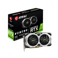 купить Видеокарта MSI GeForce RTX2060, 6GB GDDR6 192-bit 1xHDMI 3xDP RTX 2060 VENTUS GP в Алматы фото 2