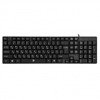 купить КЛАВИАТУРА 2E KS 106 USB ЧЁРНАЯ (2E-KS106UB) в Алматы фото 2