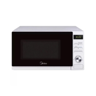 Купить Микроволновая печь Midea AM720C4E-W, 700 Вт, 20 л, белый, электр/мех упр., 8 автопр. Алматы