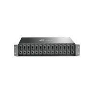 Купить Шасси для медиаконвертеров TP-LINK TL-MC1400 <14 гнезд для установки до 14 медиаконвертеров, поддержка горячей замены, 19-inch rack-mountable, supports redundant power supply, with one AC power supply preinstalled> Алматы