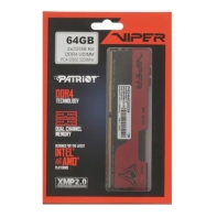 купить Модуль памяти Patriot Viper Elite II, PVE2464G320C8K, DDR4, DIMM, 64Gb, KIT, 2x32Gb, 3200Mhz, CL18 в Алматы фото 3