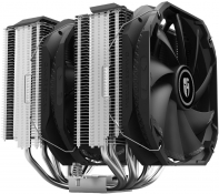 купить Кулер для процессора, Deepcool, ASSASSIN III, DP-GS-MCH7-ASN-3, Intel 20XX/1200/11XX/1366 и AMD AM4/AM3+/AM3/AM2+/AM2/FM2+/FM2/FM1, TDP:280W, 2*140мм, 450-1400±10%, 90.37 CFM,  ?34.2 dB(A), 4pin, (ДxШxВ) 161х140х165мм, Чёрный в Алматы фото 3