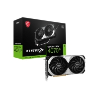 купить Видеокарта MSI GeForce RTX 4070 TI VENTUS 2X 12G OC, 12G GDDR6X 192-bit HDMI 3xDP в Алматы фото 2