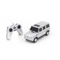 купить Радиоуправляемая машина, RASTAR, 30500S, 1:24, Mercedes-Benz G55 AMG Gel?ndewagen, Пластик, 27 MHz, Серебристый в Алматы фото 1