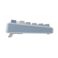 купить Клавиатура AULA F75, White+Blue+Purple, mechanical, Gray Wood V3, EN/RU/KZ, 2.4/BT/USB-C в Алматы фото 2