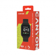 купить CANYON Smart watch, 1.4inches IPS full touch screen, with music player plastic body, IP68 waterproof, multi-sport mode, compatibility with iOS and android,, Host: 42.8*36.8*10.7mm, Strap: 22*250mm, 45g в Алматы фото 4