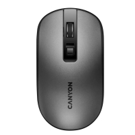 Купить CANYON MW-18, 2.4GHz Wireless Rechargeable Mouse with Pixart sensor CNS-CMSW18A  Алматы
