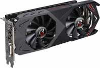 купить Видеокарта, ASRock, PG X RADEON RX590 8G OC (4717677337594), GDDR5, 256bit, DVI, HDMI, 3-DP, 2X Fan, Цветная коробка в Алматы фото 3