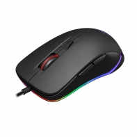 купить Компьютерная мышь, Mars Gaming, MM118, Игровая, Оптическая 9800dpi, 6 программируемых клавишь, LED подсветка, Проводная 1,5м, USB, Чёрная в Алматы фото 2