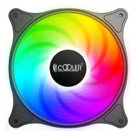 купить Кулер для корпуса PCcooler FX-120-3 RGB(fix), 12cm, 1200rpm, 3pin в Алматы фото 1