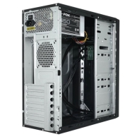 купить Компьютерный корпус Foxline FL-302, PSU 450W 8cm, w/2xUSB2.0, black, ATX в Алматы фото 4