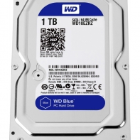 купить Жесткий диск HDD 1Tb Western Digital Blue SATA 6Gb/s 64Mb 5400rpm WD10EZRZ в Алматы фото 1