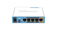 купить Маршрутизатор MikroTik RB951Ui-2nD hAP  with 650MHz CPU, 64MB RAM, 5xLAN, built-in 2.4Ghz 802.11b/g/n 2x2 two chain wireless with integrated antennas в Алматы фото 2