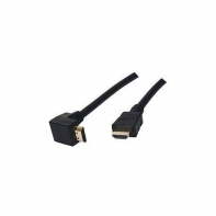 купить Кабель HDMI Cablexpert CC-HDMI490-6, 1.8м, v1.4, 19M/19M, углов. разъем, черный, позол.разъемы, экра в Алматы фото 1