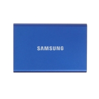 купить Внешний SSD  500Gb Samsung T7 USB 3.2 Gen.2 (10 Гбит/c)  AES 256, Синий, MU-PC500H/WW в Алматы фото 1