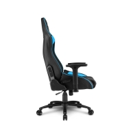 купить Кресло геймерское Sharkoon Elbrus 3, регулировка высоты, подлокотник, 150 кг, Black-Blue в Алматы фото 2