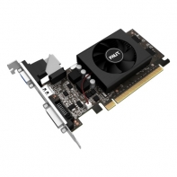 купить Видеокарта PALIT GT710 1Gb GDDR5 64 bit VGA DVI HDMI PA-GT710-1GD5 (NE5T7100HD06-2081F) OEM в Алматы фото 2