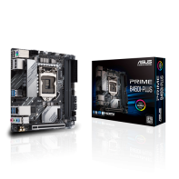 купить Сист. плата ASUS PRIME B460I-PLUS, B460, 1200, 2xDIMM DDR4, PCI-E x16, M.2, 4xSATA, DP, HDMI, ITX, BOX в Алматы фото 1