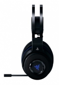 купить Гарнитура, Razer, Thresher - PS4, RZ04-02580100-R3G1, Беспроводная, Игровая гарнитура, Микрофон выдвижной гибкий, Динамики 50 мм, 7.1 Surround Sound, Беспроводной USB адаптер 2,4 ГГц, Чёрный в Алматы фото 3