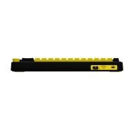 купить LORGAR KBP70MW, Wireless 65% Mechanical Gaming Keyboard Pro, Black/yellow, EN/RU layout в Алматы фото 3