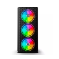 купить Корпус 2E Gaming Vertex GI01B, Midi Tower, E-ATX, Black, 2x3.5*/2x2.5*, 2xUSB3.0, USB-C, RGB в Алматы фото 3