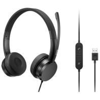 купить Гарнитура Lenovo USB-A Wired Stereo On-Ear Headset USB (4XD1K18260) в Алматы фото 4
