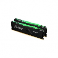 купить Модуль памяти Kingston Fury Beast RGB KF432C16BB1AK2/32 DDR4 DIMM 32Gb KIT (2x16) 3200 MHz CL16 в Алматы фото 1