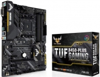 купить Материнская плата ASUS TUF B450-PLUS GAMING AMD B450 AM4 4xDDR4 (3200MHz), 6xSATA 6Gb/s, RAID, 1xM.2 Socket 3, 2xPCI-E16x, 1xPCI-Ex1, 1xDVI-D 1xHDMI 1xLAN (RJ45) port(s) 4xUSB3.1 2xUSB2.0  Aura Sync RGB LED mATX                                        в Алматы фото 1