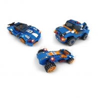 купить Игровой конструктор, Ausini, 25621, Гонки, Гоночный автомобиль Cobra 3в1, 317 деталей, Цветная коробка в Алматы фото 2