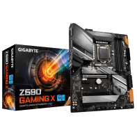 купить Материнская плата Gigabyte Z590 GAMING X LGA1200 4xDDR4 6xSATA RAID 2xM.2 DP ATX в Алматы фото 1