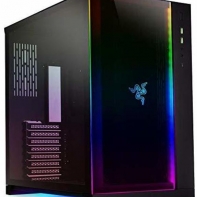 купить Корпус Премьер уровня Lian Li PC-O11 Dynamic Razer Edition, Tower Chassis Двухкамерный, E-ATX/ATX/m-ATX, (W)274mm x(H)449mm x(D)446mm, 3x3,5*, 6x2,5*, 8 слотов расширения, USB3.0 x2, USB3.1 Type-C x1, HD Audio, Толщина корпуса 1,0мм. в Алматы фото 1
