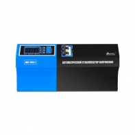 купить Стабилизатор (AVR), SVC, AVR-1000-F, Мощность 1000ВА/1000Вт, LED-дисплей, Диапазон работы AVR: 140-280В, 2 вых., 1.2 м., Чёрно-синий в Алматы фото 2