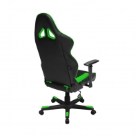 купить Игровое компьютерное кресло, DX Racer,  OH/RW106/NE, ПУ экокожа, Вид наполнителя: губчатая пена высокой плотности (54 кг/м?), Металлическая основа кресла, Механизм качания: топ-ган, Прорезиненные колеса в комплектации, Черный-зеленый в Алматы фото 3