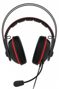 купить Гарнитура ASUS TUF Gaming H7 Core черно-красный 90YH01QR-B1UA00, 20 ~ 20000 Гц, 32 Ом, разъем 3.5 мм.Длина шнура 1.3 м в Алматы фото 2